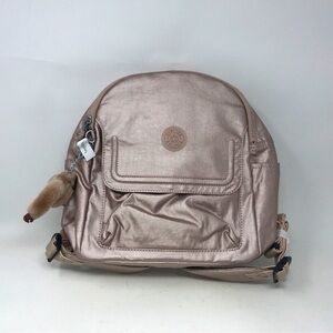 Kipling Rose Gold Kids Mini Backpack